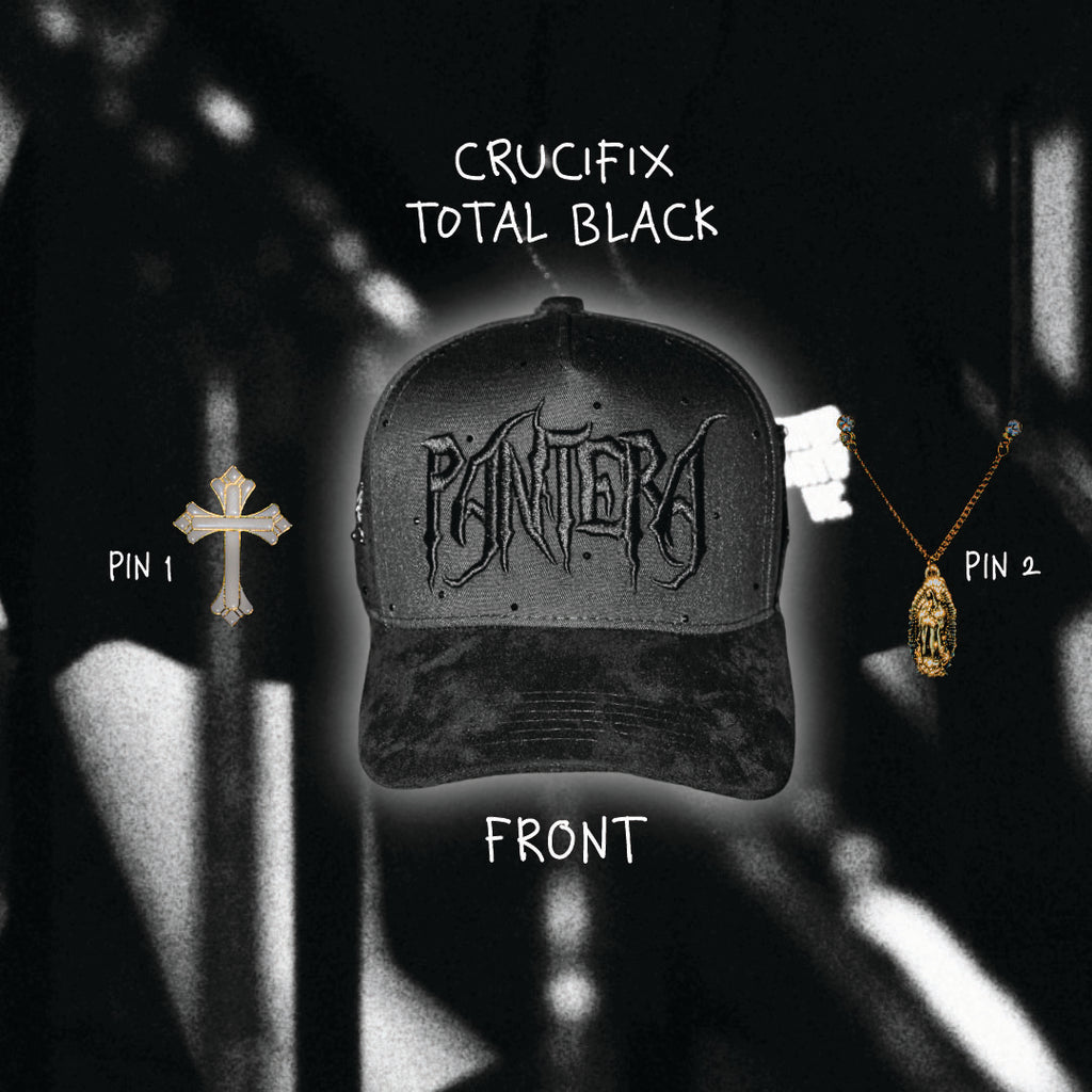 Crucifix Total Black