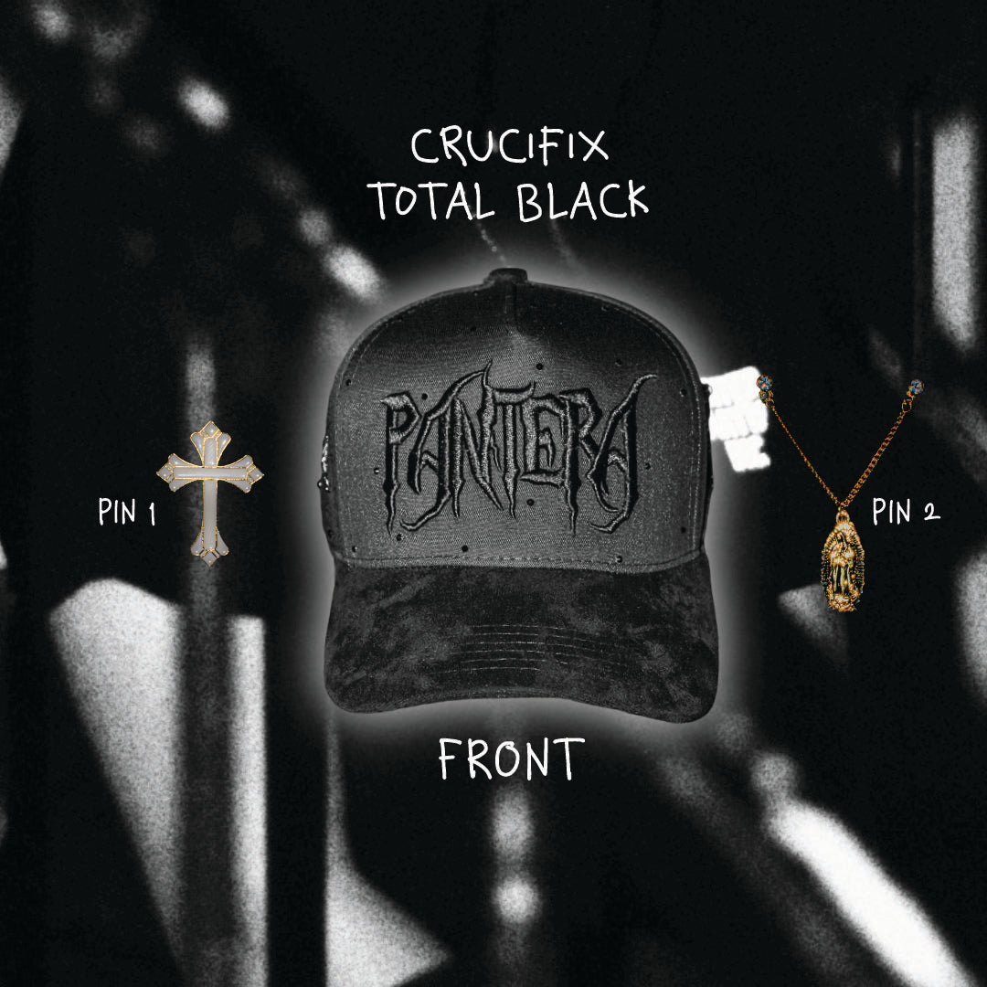 Crucifix Total Black